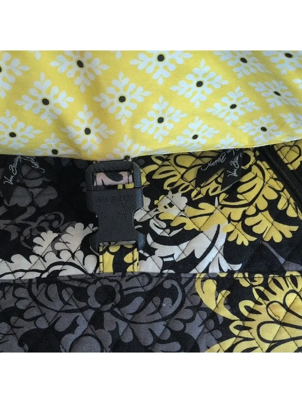 Vera Bradley Large Floral Crossbody Messenger Baroque Bag        M224